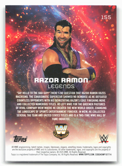 2025 Topps Universe WWE #155 Razor Ramon 27279
