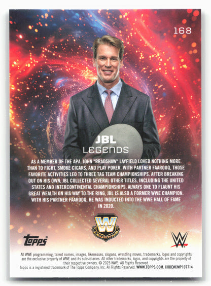 2025 Topps Universe WWE #168 JBL