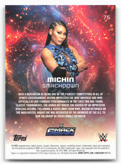 2025 Topps Universe WWE #75 Michin