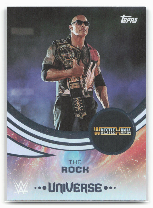 2025 Topps Universe WWE #226 The Rock 27283