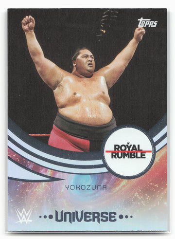 
2025 Topps Universe WWE #209 Yokozuna