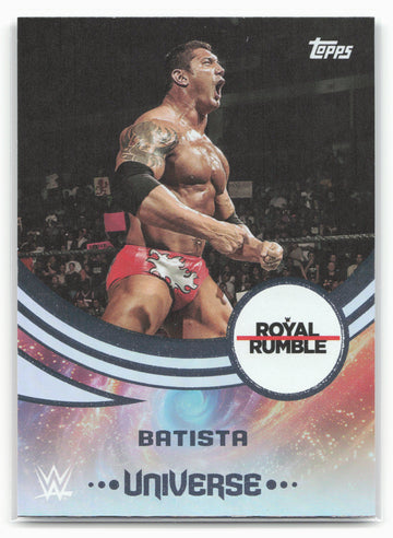 
2025 Topps Universe WWE #204 Batista 27290
