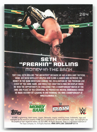 2025 Topps Universe WWE #264 Seth "Freakin" Rollins