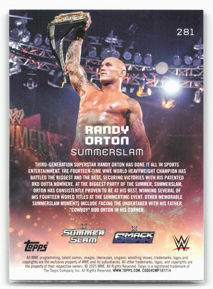 2025 Topps Universe WWE #281 Randy Orton 27300