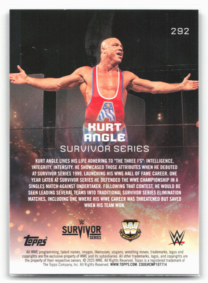 2025 Topps Universe WWE #292 Kurt Angle