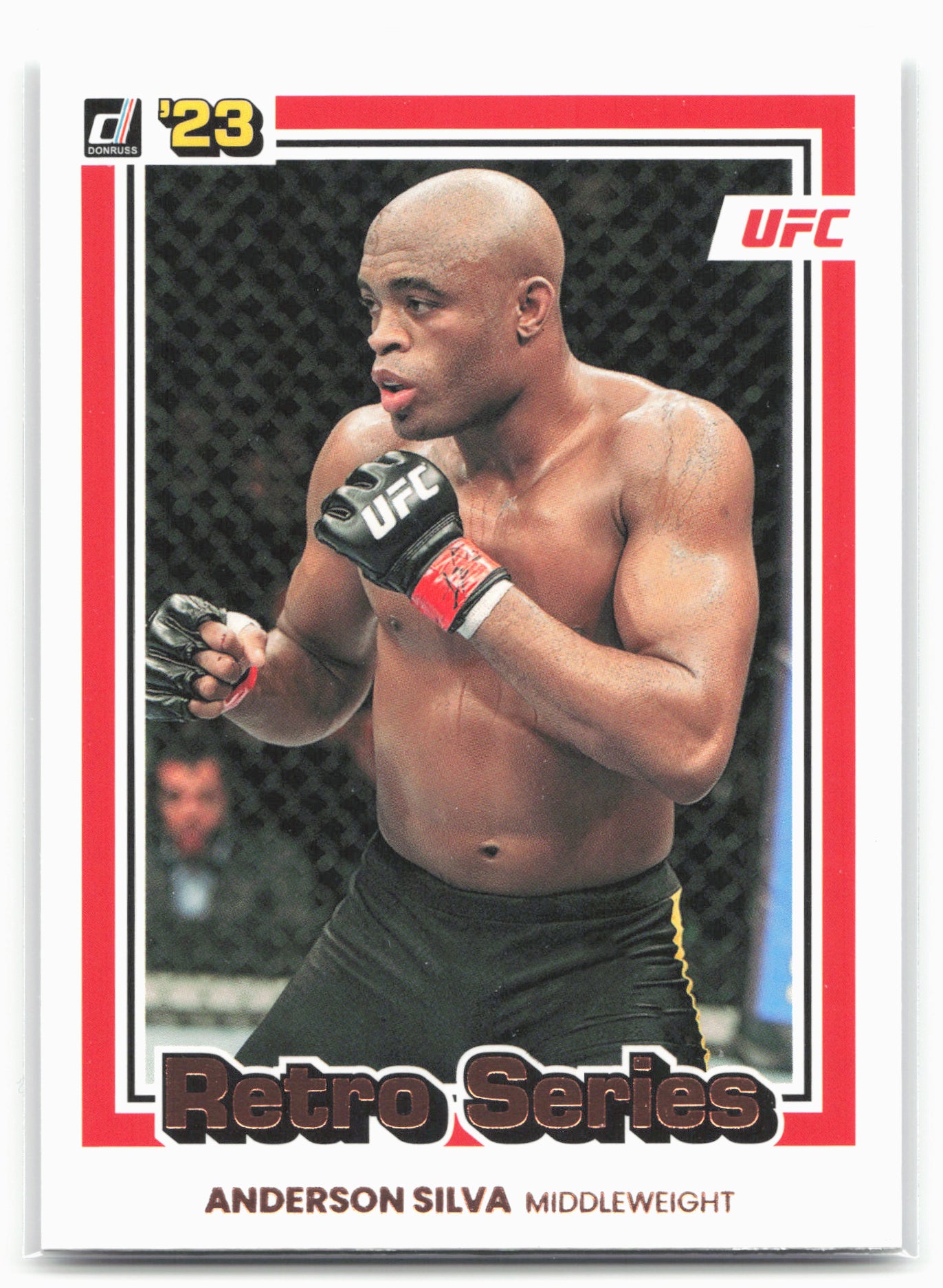 2023 Donruss UFC #6 Anderson Silva Retro Series