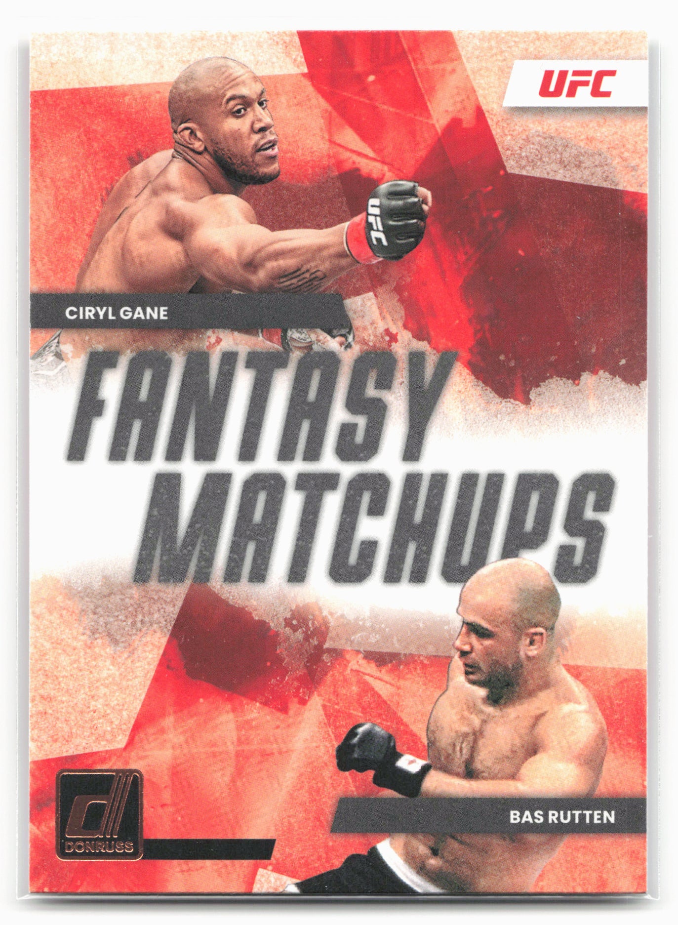 2023 Donruss UFC #6 Ciryl Gane / Bas Rutten Fantasy Matchups