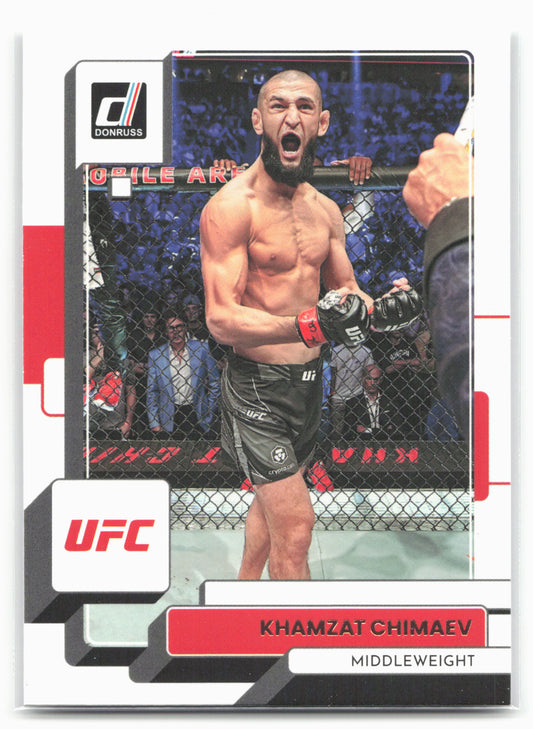2023 Donruss UFC #174 Khamzat Chimaev