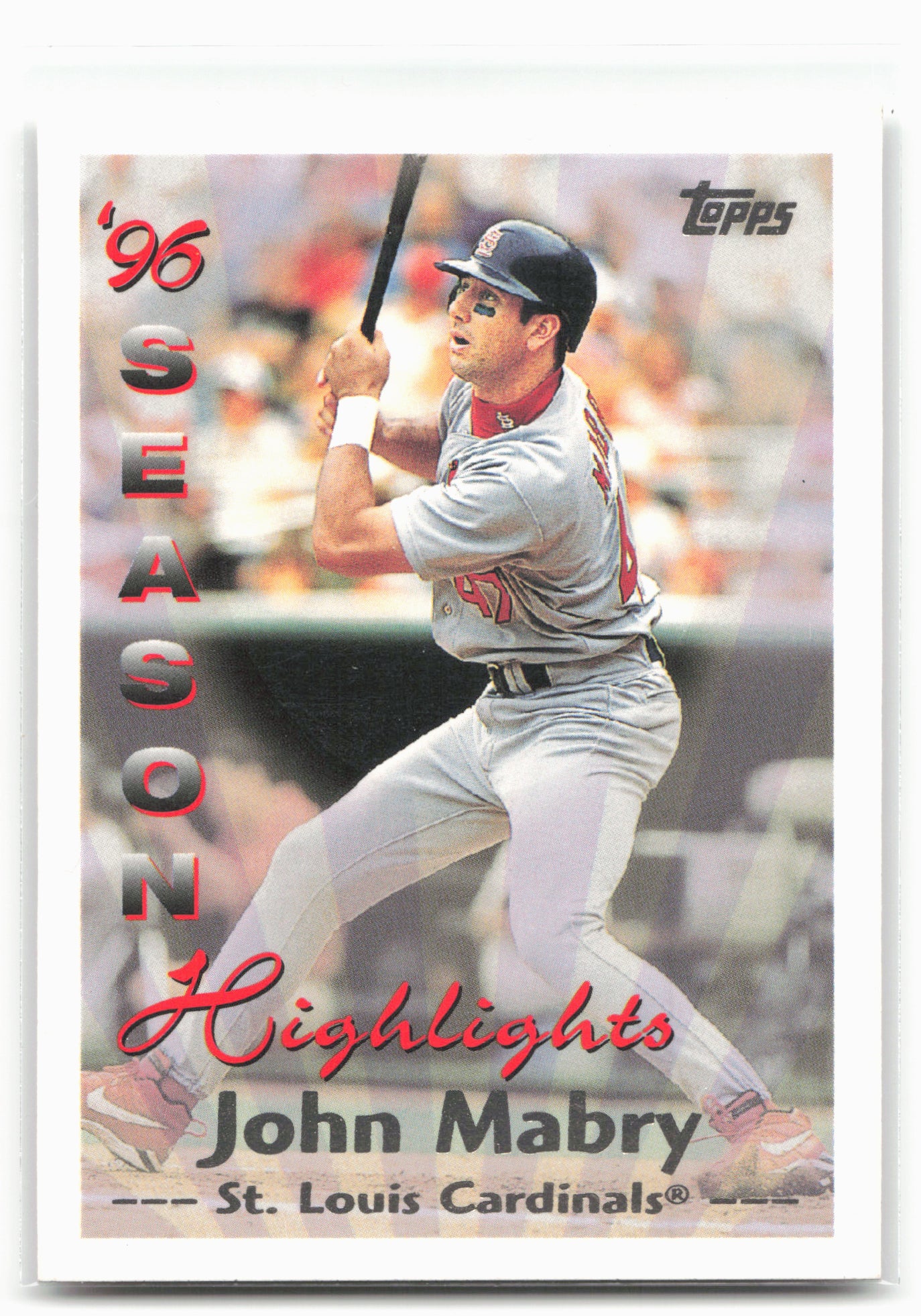 1997 Topps #102b John Mabry