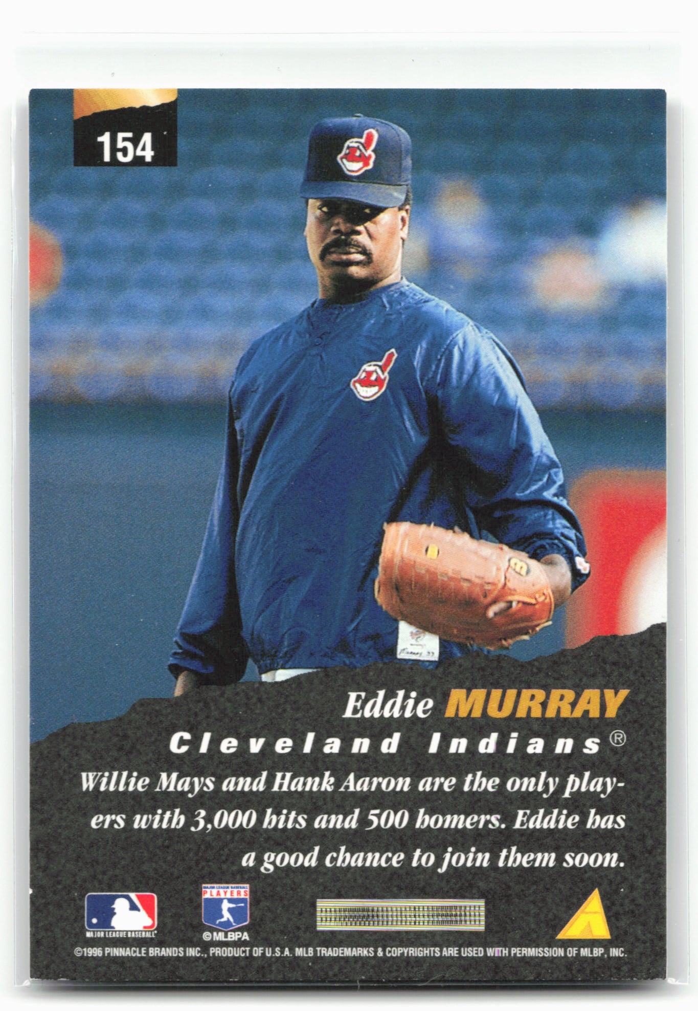1996 Pinnacle #154 Eddie Murray