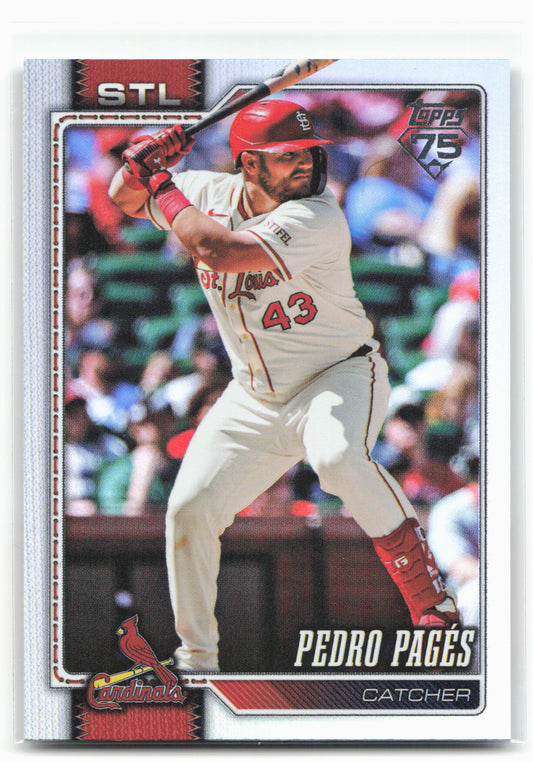 2026 Topps #280 Pedro Pagés Rainbow Foil