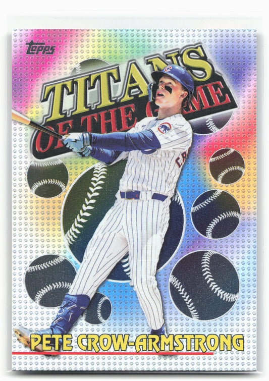 2026 Topps #TOG-13 Pete Crow-Armstrong Titans of the Game