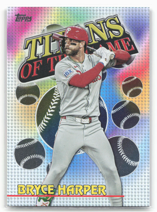 2026 Topps #TOG-18 Bryce Harper Titans of the Game