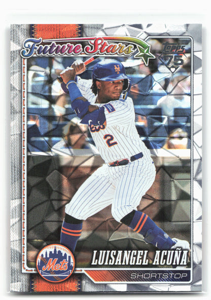 2026 Topps #275 Luisangel Acuña Diamante Foil