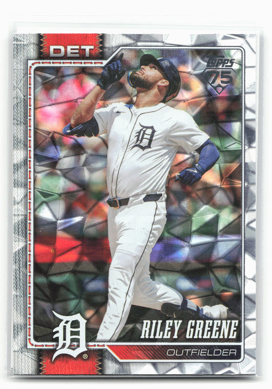 2026 Topps #209 Riley Greene Diamante Foil
