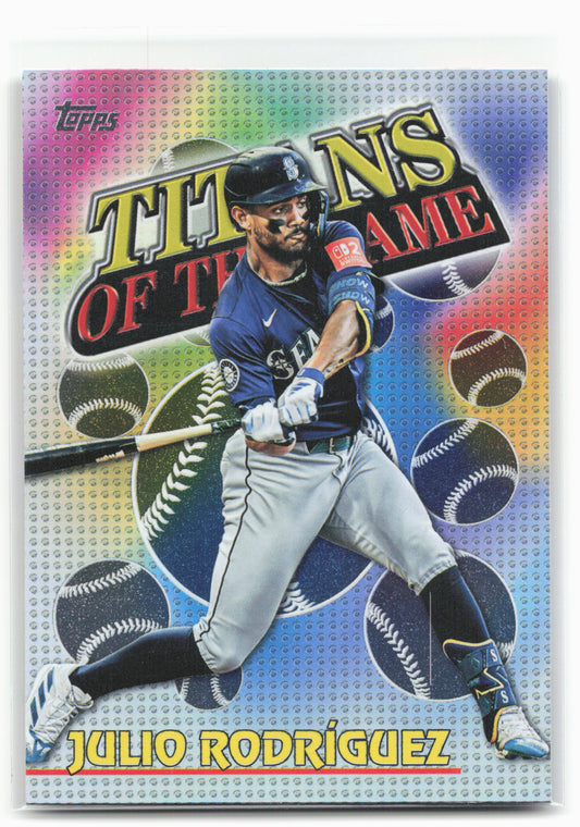 2026 Topps #TOG-20 Julio Rodríguez Titans of the Game