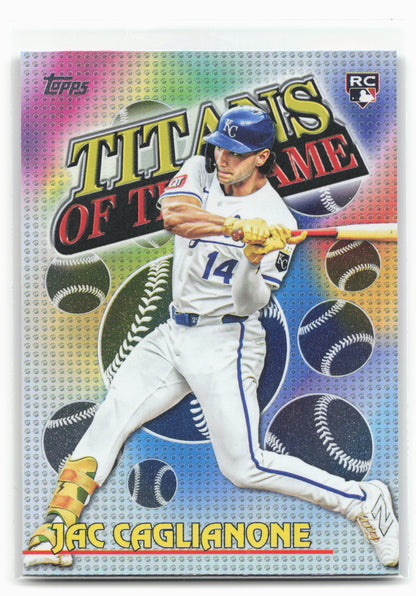 2026 Topps #TOG-12 Jac Caglianone Titans of the Game