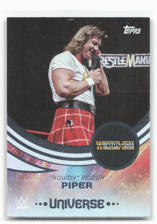 2025 Topps Universe WWE #234 "Rowdy" Roddy Piper