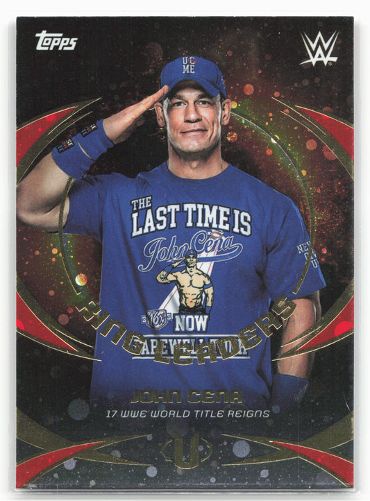 2025 Topps Universe WWE #RL-19 John Cena Ring Leaders Galaxy