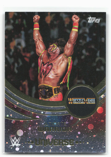 
2025 Topps Universe WWE #228 Ultimate Warrior Galaxy