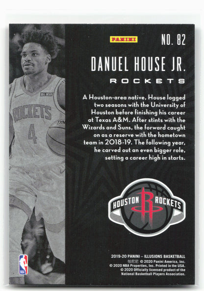 2019-20 Panini Illusions #82 Danuel House Jr. Orange