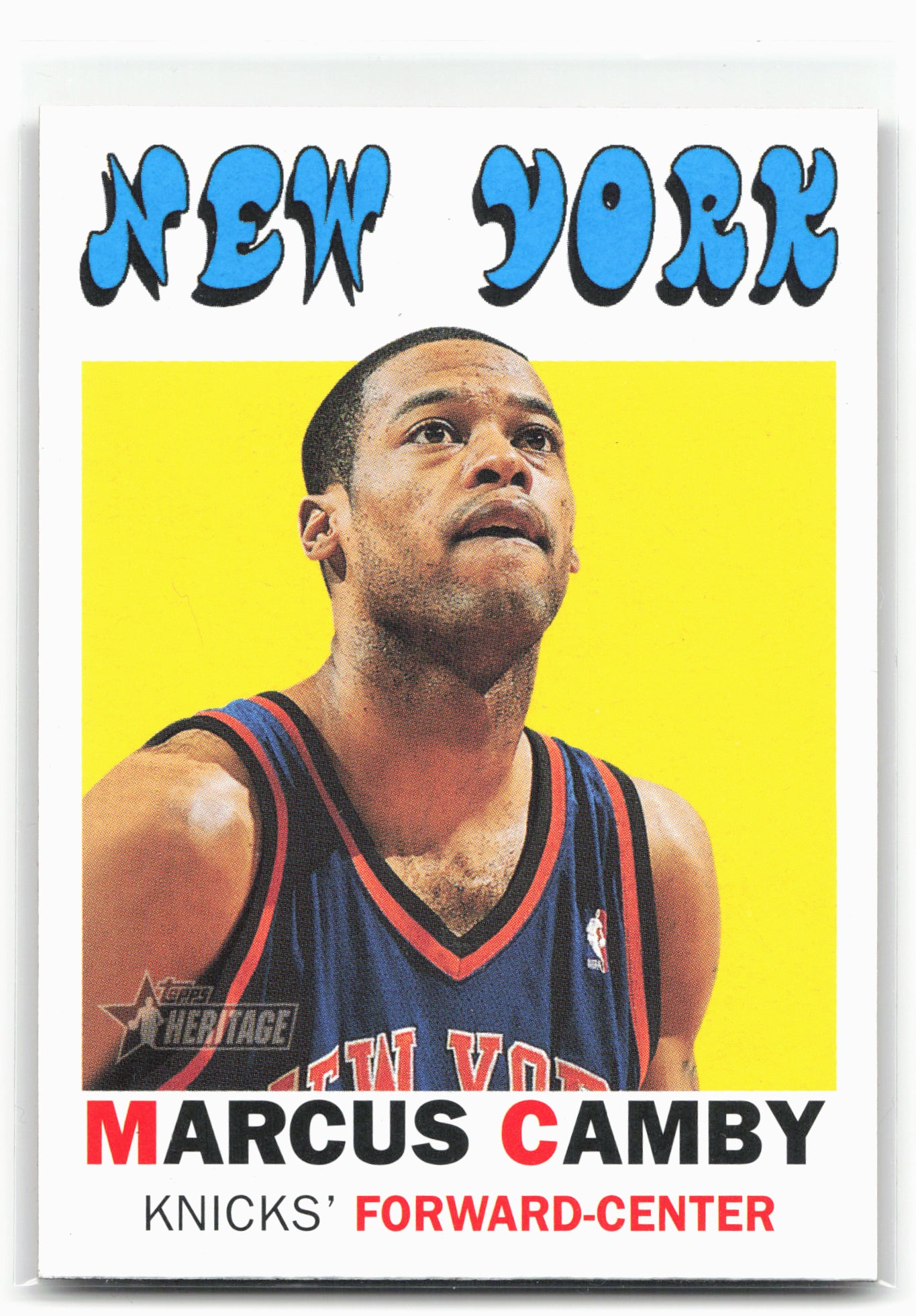 2000-01 Topps Heritage #186 Marcus Camby