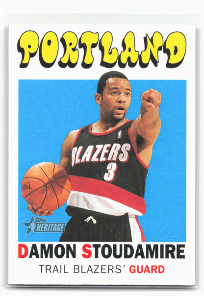 2000-01 Topps Heritage #80 Damon Stoudamire