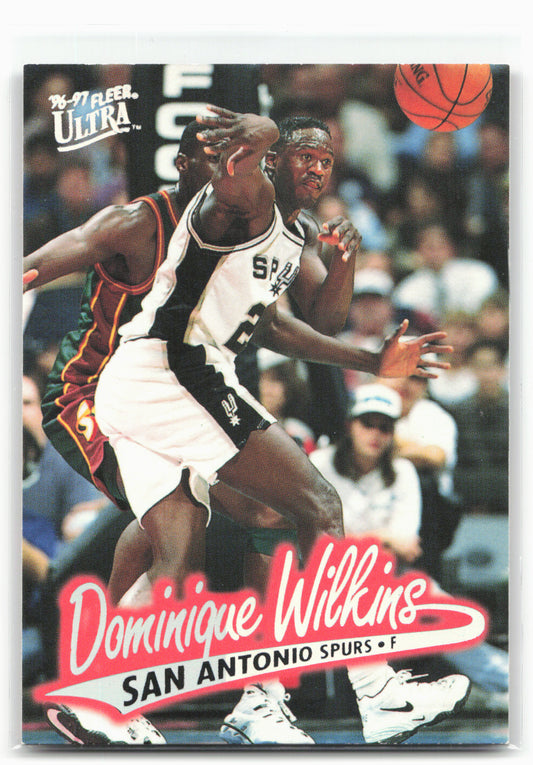 1996-97 Ultra #244 Dominique Wilkins