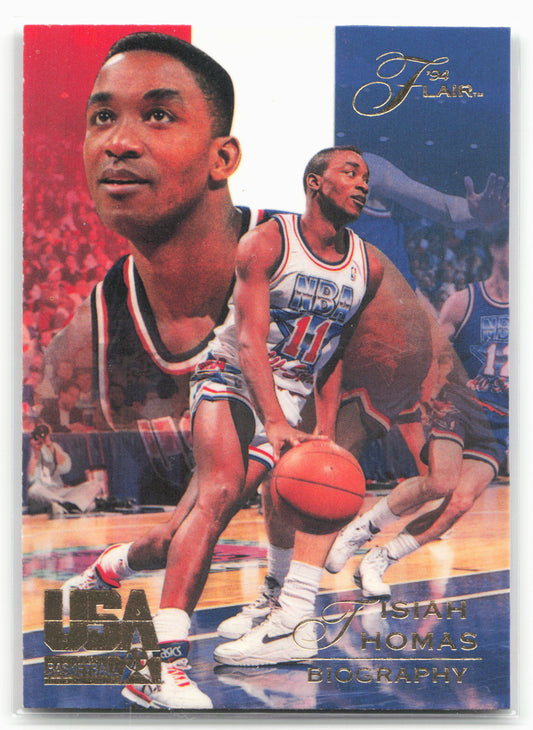 1994 Flair USA #100 Isiah Thomas