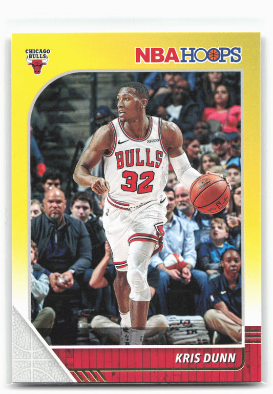 2019-20 Hoops #26 Kris Dunn Yellow