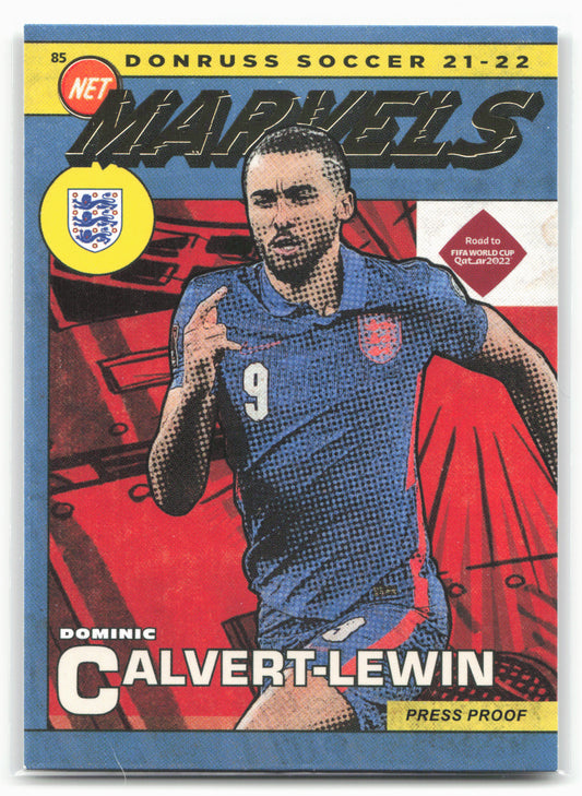 2021-22 Donruss #3 Dominic Calvert-Lewin Net Marvels Press Proof