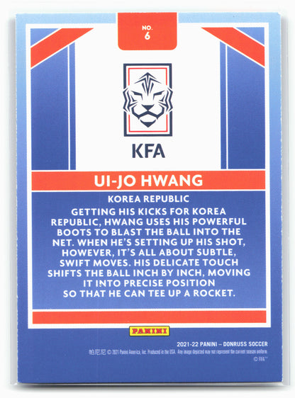 2021-22 Donruss #6 Ui-jo Hwang Craftsmen Press Proof