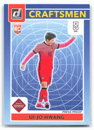 
2021-22 Donruss #6 Ui-jo Hwang Craftsmen Press Proof