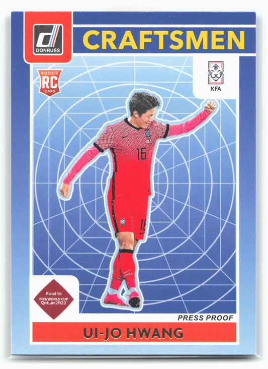 2021-22 Donruss #6 Ui-jo Hwang Craftsmen Press Proof