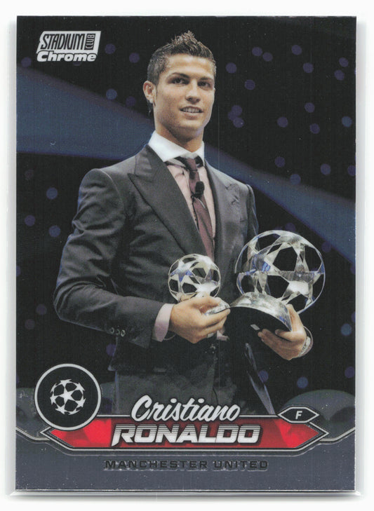 2023-24 Stadium Club Chrome UEFA Champions League #7 Cristiano Ronaldo 27445