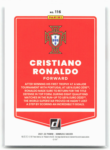 2021-22 Donruss #116 Cristiano Ronaldo 27447