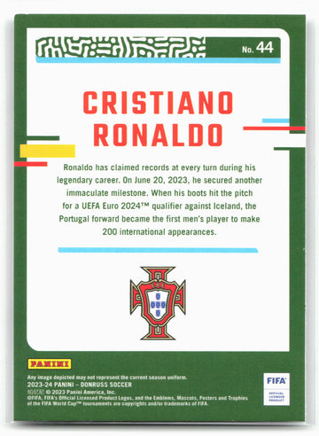 2023-24 Donruss #44 Cristiano Ronaldo 27448