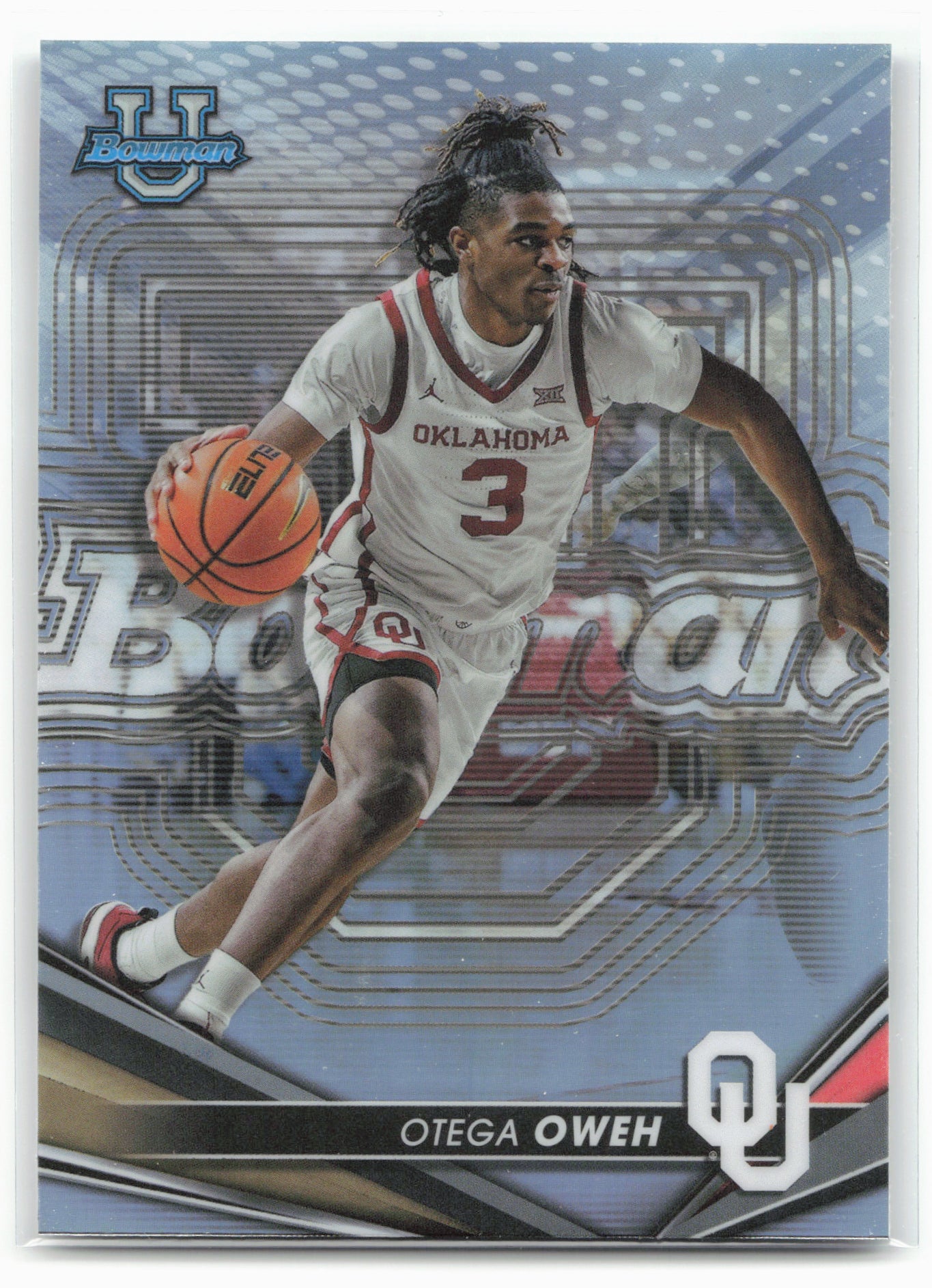 2022-23 Bowman University Best #20 Otega Oweh Refractors