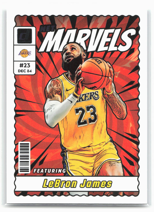 2023-24 Donruss #9 LeBron James Net Marvels 27452