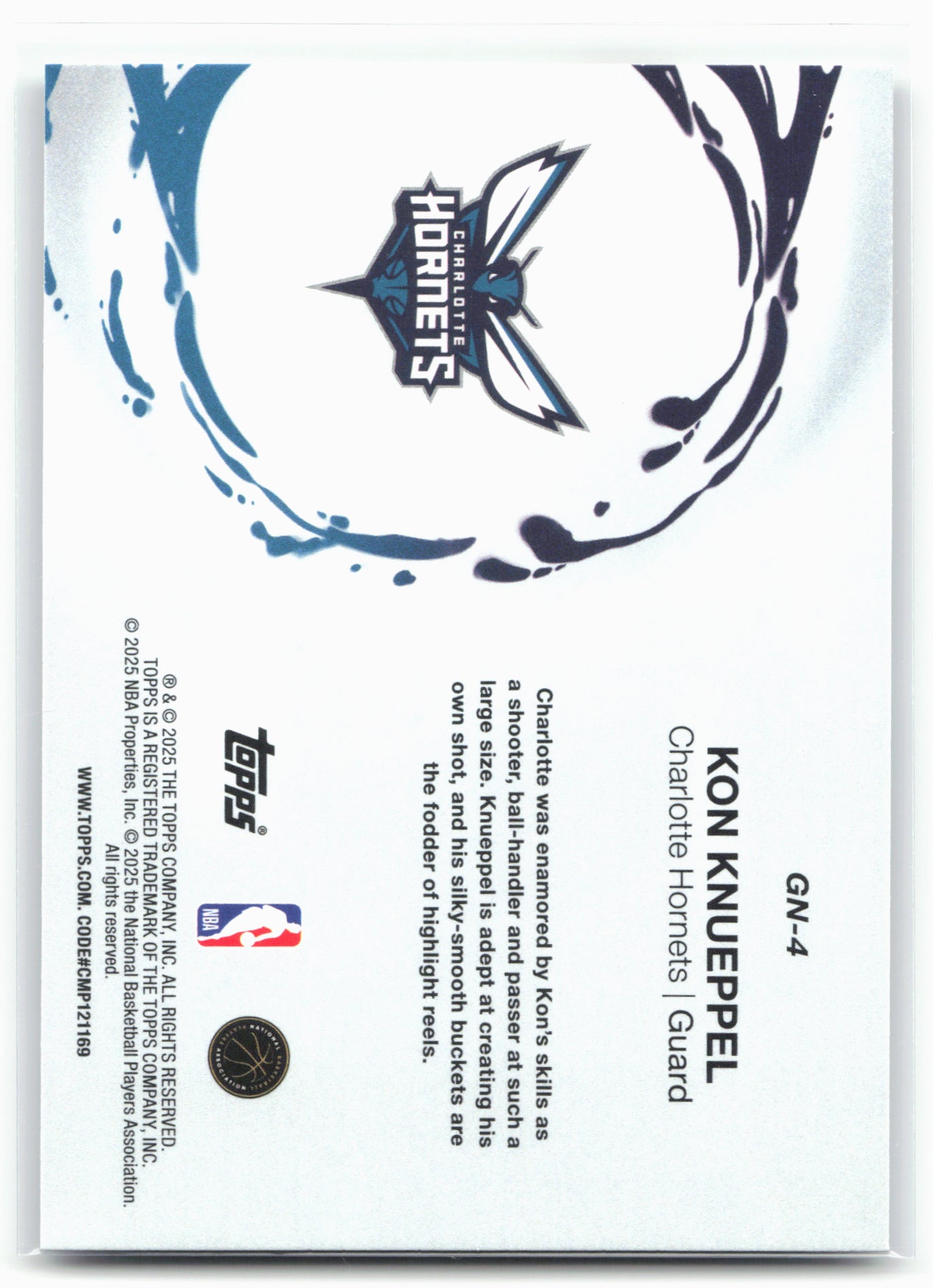 2025-26 Topps #GN-4 Kon Knueppel Generation Now 27460