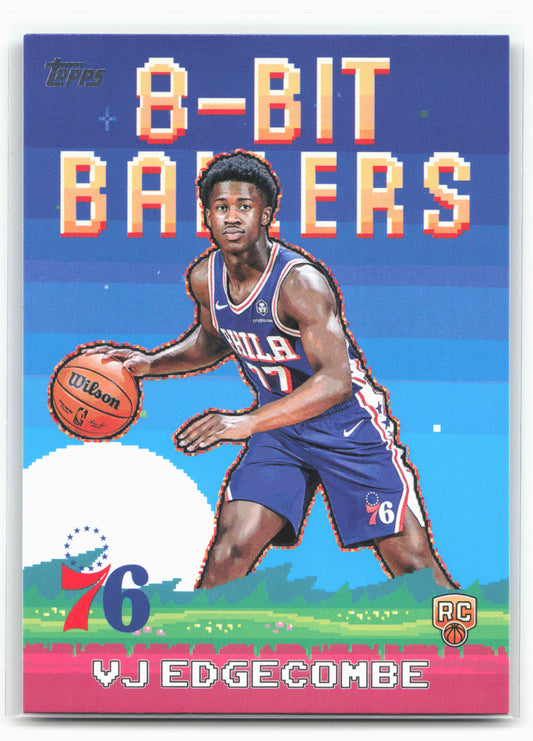 2025-26 Topps #8B-33 VJ Edgecombe 8-Bit Ballers 27464