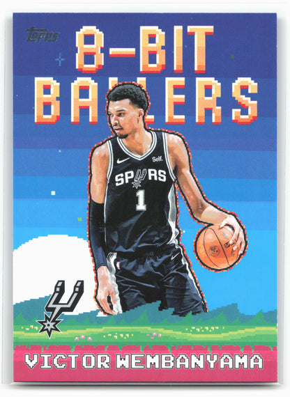 2025-26 Topps #8B-4 Victor Wembanyama 8-Bit Ballers 27468
