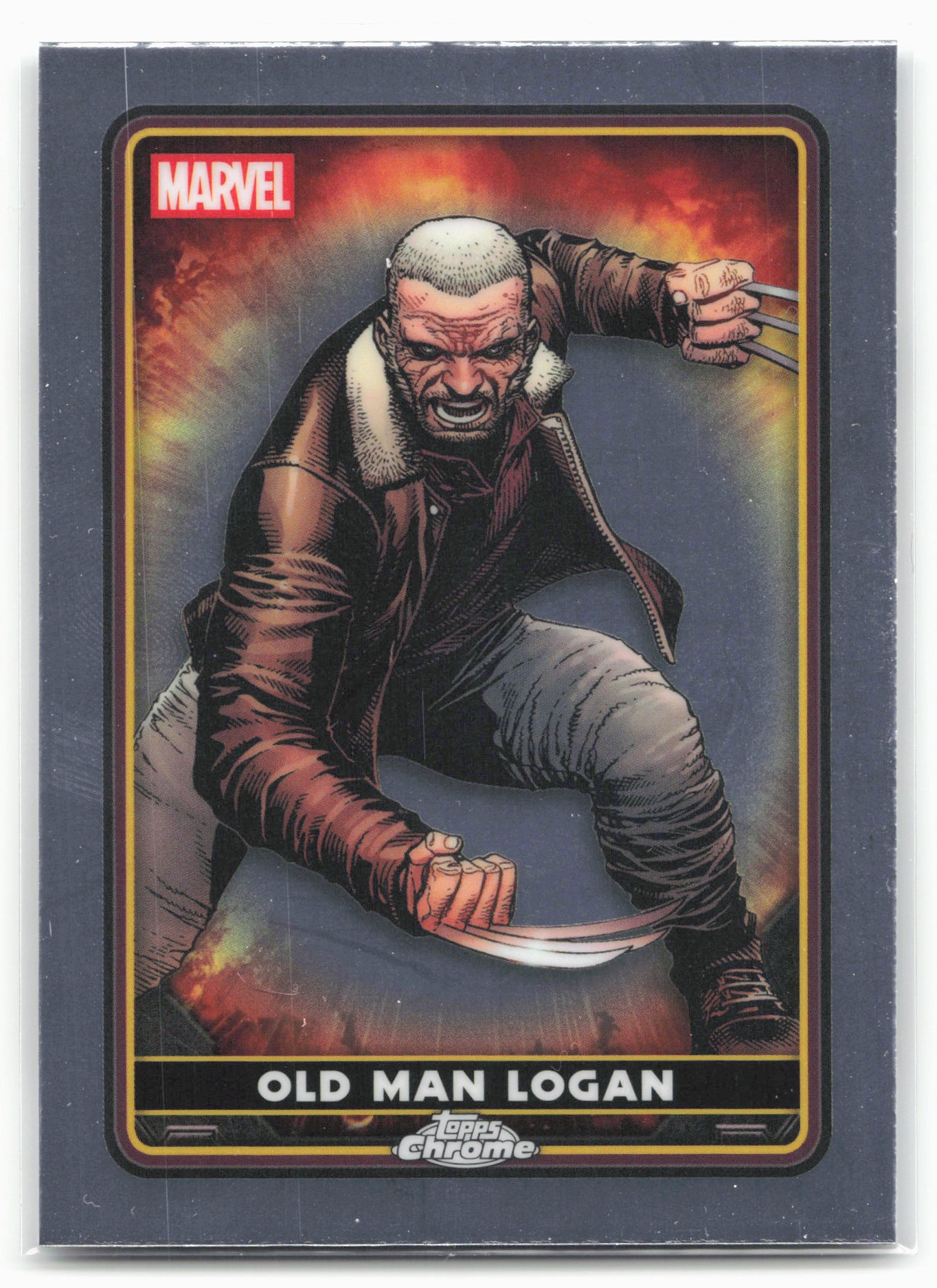 2025 Topps Chrome Marvel Deadpool #2 Old Man Logan