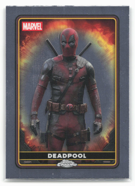 2025 Topps Chrome Marvel Deadpool #21 Deadpool