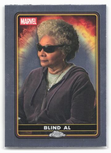 
2025 Topps Chrome Marvel Deadpool #32 Blind Al