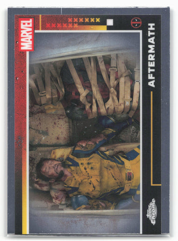 2025 Topps Chrome Marvel Deadpool #76 Aftermath