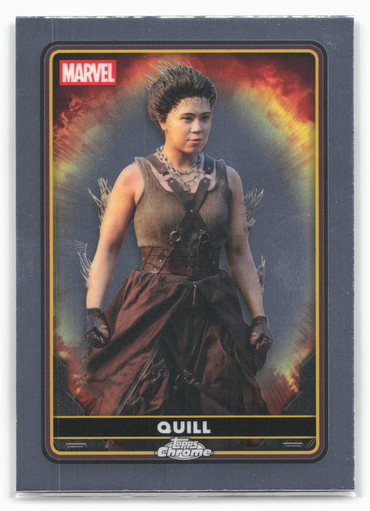 2025 Topps Chrome Marvel Deadpool #45 Quill