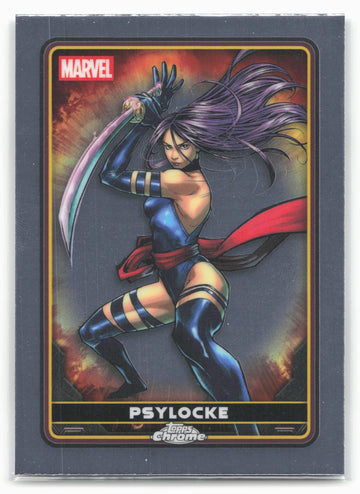 2025 Topps Chrome Marvel Deadpool #8 Psylocke