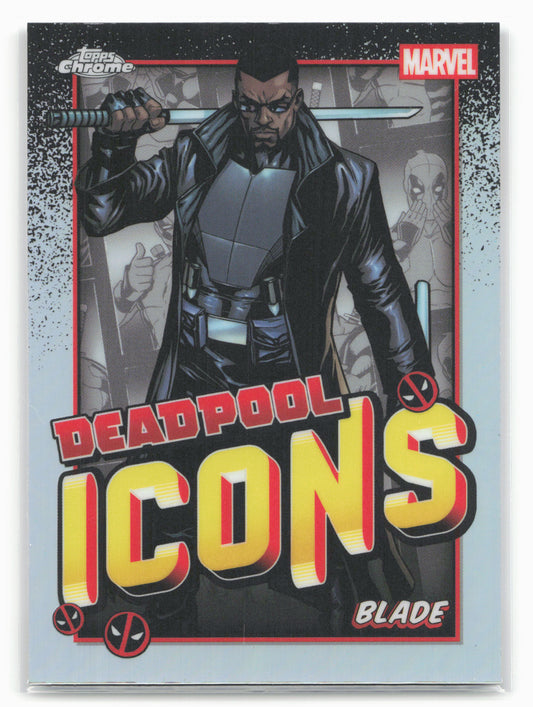 2025 Topps Chrome Marvel Deadpool #DI-8 Blade Deadpool Icons