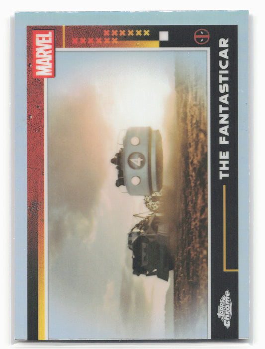 2025 Topps Chrome Marvel Deadpool #66 The FantastiCar Refractor